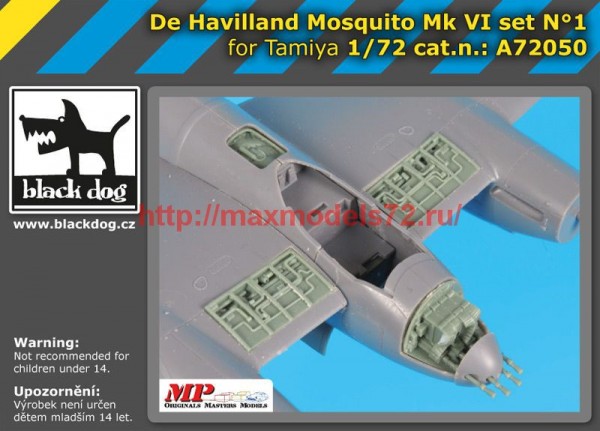 BDA72050   172 De Havilland Mosquito Mk VI set N°1 (thumb54047)