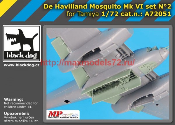 BDA72051   172 De Havilland Mosquito Mk VI set N°2 (thumb54054)