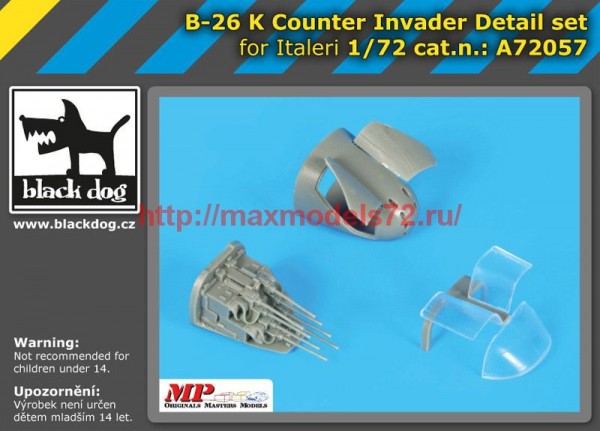 BDA72057   172 B-26 K Counter Invader detail set (thumb54103)