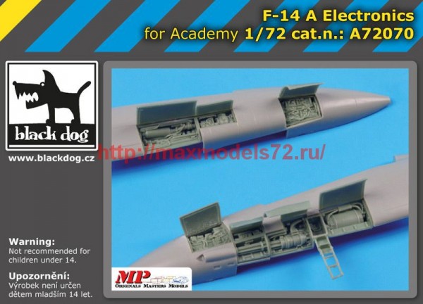 BDA72070   1/72 F-14 A electronics (thumb54194)
