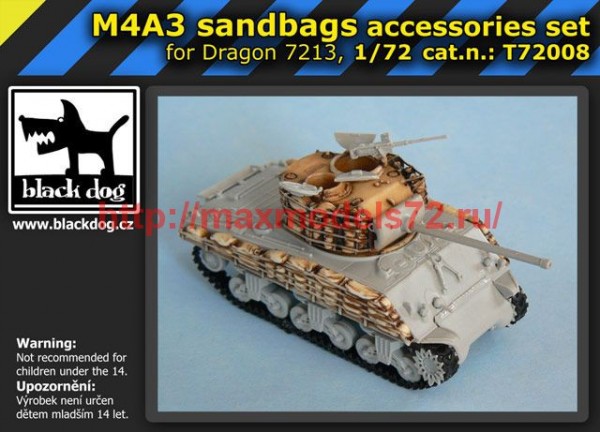 BDT72008   M4A3 sandbags (thumb52984)