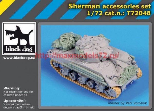 BDT72048   172 Sherman accessories set (thumb53209)