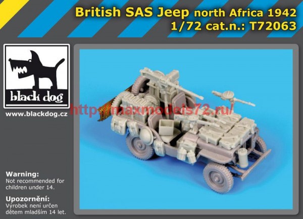 BDT72063   172 British SAS jeep  North Africa 1942 (thumb53311)