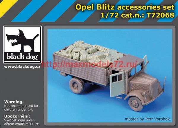 BDT72068   172 Opel Blitz accessories set (thumb53345)