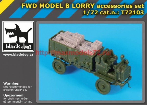 BDT72103   172 FWD model B Lorry accessories set (thumb53579)