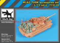 BDT72110   172 M1A2 TUSK accessories set (thumb53628)
