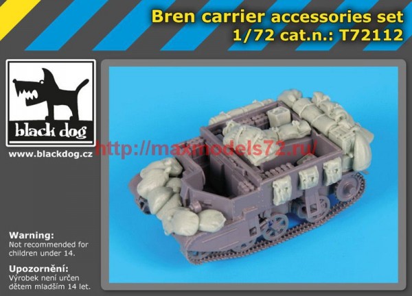 BDT72112   172 Bren carrier accessories set (thumb53642)