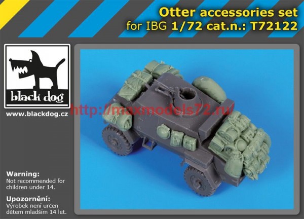 BDT72122   1/72 Otter accessories set (thumb53699)