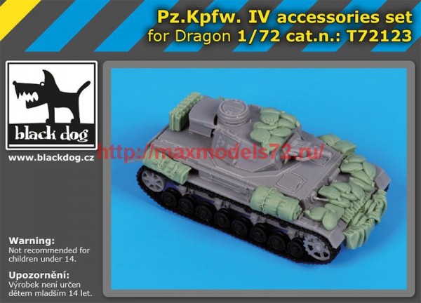 BDT72123   1/72 Pz.Kpfw IV accessories set (thumb53706)