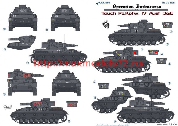 CD72105   Tauch Pz.Kpfw. IV Ausf.D & E   Operation Barbarossa (thumb51282)