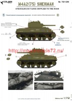 CD72109   M4A2 Sherman (75) w - Stencil Lend-Lease (thumb51295)