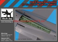 BDA48111   1/48 F-18 C spine electronic (thumb55391)