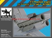 BDA72087   1/72 F-4 Phantom engine (thumb54313)