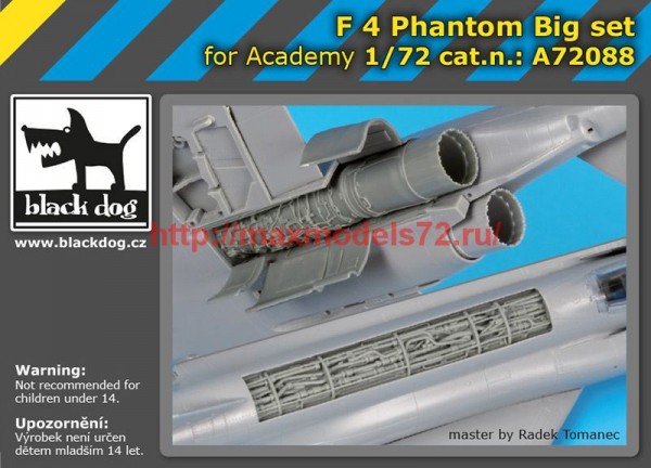BDA72088   1/72 F-4 Phantom big set (thumb54319)