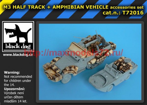 BDT72016   M3 Half Track +amphibian vehicle (thumb53021)