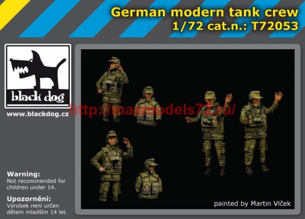 BDT72053   German modern tank crew (thumb53242)