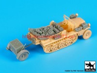 BDT72080   172 Sd.Kfz 10 with Sd.Ah.32 accessories set (attach5 53428)