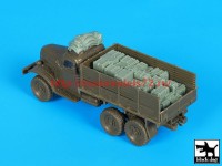 BDT72104   172 Zil 157 Soviet army truck accessories set (attach5 53586)