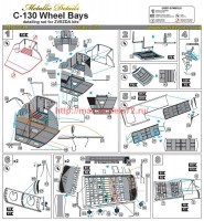 MD7219   C-130. Wheel bays (Zvezda) (attach7 56001)