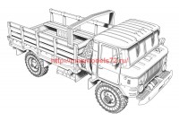 ACE72182   Soviet GAZ-66 4×4 truck (attach10 59106)