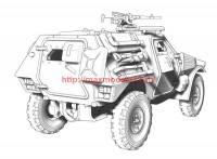 ACE72420   VBL (Light Armored Vehicle) short chassie 7.62 MG (attach9 58820)