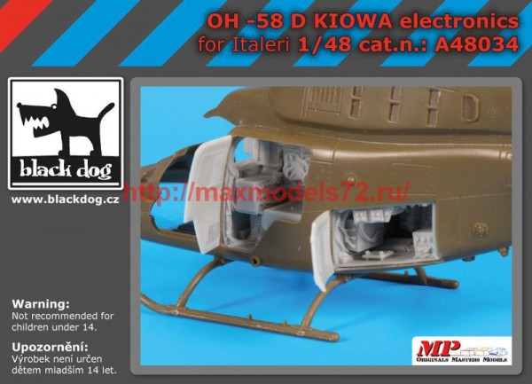 BDA48034   148 OH-58 D Kiowa electronic (thumb54883)
