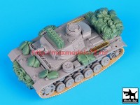 BDT72037   German Pz.Kpw III Ausf.N DAK accessories set (attach4 53132)