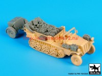 BDT72080   172 Sd.Kfz 10 with Sd.Ah.32 accessories set (attach4 53428)