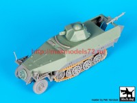 BDT72093   172 Sd.Kfz.251 ausf D with Hotchkiss turret conv.set (attach4 53511)
