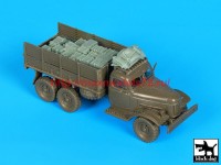 BDT72104   172 Zil 157 Soviet army truck accessories set (attach4 53586)