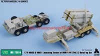 TetraME-72019   1/72 M983 HEMTT & M901 Launching Station of MIM-104F [PAC-3] Detail-up Set (for Trumpeter) (attach9 58687)