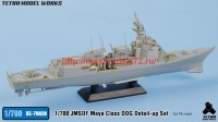 TetraSE-70038   1/700 JMSDF MAYA Class DDG Detail-up Set (for Pit-road) (attach9 58731)