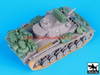 BDT72037   German Pz.Kpw III Ausf.N DAK accessories set (attach3 53132)