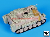 BDT72072   172 IDF M113 with sandbags conversion set (attach3 53372)