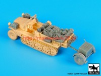 BDT72080   172 Sd.Kfz 10 with Sd.Ah.32 accessories set (attach3 53428)