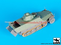 BDT72093   172 Sd.Kfz.251 ausf D with Hotchkiss turret conv.set (attach3 53511)