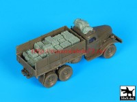 BDT72104   172 Zil 157 Soviet army truck accessories set (attach3 53586)