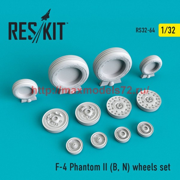 RS32-0064   F-4 Phantom II (B, N) wheels set (thumb51839)