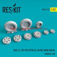 RS32-0122   MiG-21 (PF/PFS/PFM/FL/M/MF/MFN/SM/R) wheels set (thumb51855)