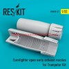 RSU32-0037   Eurofighter open (early type) exhaust nozzles for Trumpeter Kit (thumb51935)
