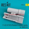 RSU32-0041   F-4 (E/J/F/G/S) Phantom II  exhaust nossles for TAMIYA Kit (thumb51943)
