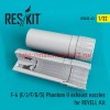 RSU32-0043   F-4 (E/J/F/G/S) Phantom II exhaust nozzles for REVELL Kit (thumb51947)