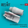 RSU48-0132   Su-57 fly position exhaust nozzles for Zvezda Kit (thumb51961)
