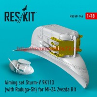 RSU48-0146   Aiming set Sturm-V 9K113 (with Raduga-Sh) for Mi-24 Zvezda Kit (attach2 52331)