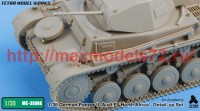 TetraME-35068   1/35 German Panzer II  Ausf.F  ‘North Africa’  Detail-up Set (for Academy) (attach2 52544)