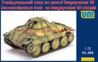 UM484   Reconnaissance tank on Bergepanzerwagen 38 chassis (thumb51584)