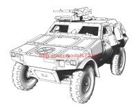 ACE72420   VBL (Light Armored Vehicle) short chassie 7.62 MG (attach7 58820)