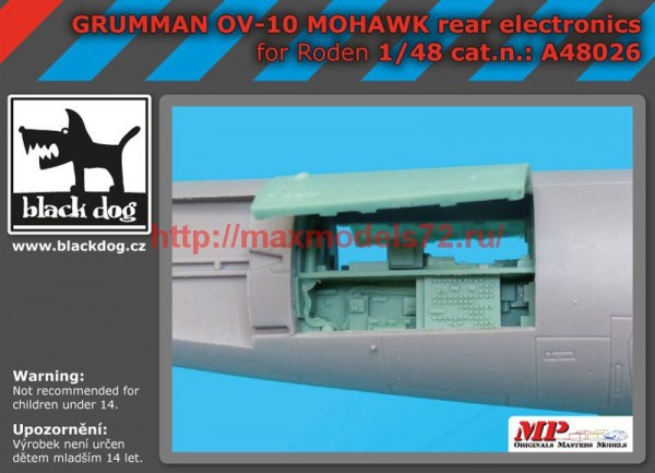 BDA48026   148 Grumman OV-10 Mohawk rear electronics (thumb54841)