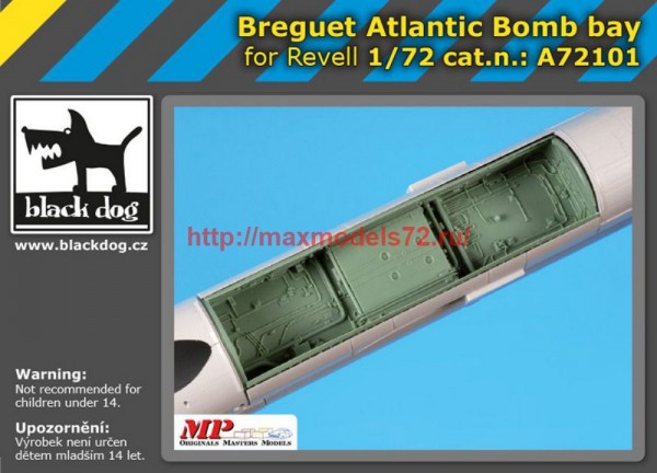 BDA72101   1/72 Breguet Atlantic  bomb bay (thumb58263)