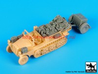 BDT72080   172 Sd.Kfz 10 with Sd.Ah.32 accessories set (attach2 53428)